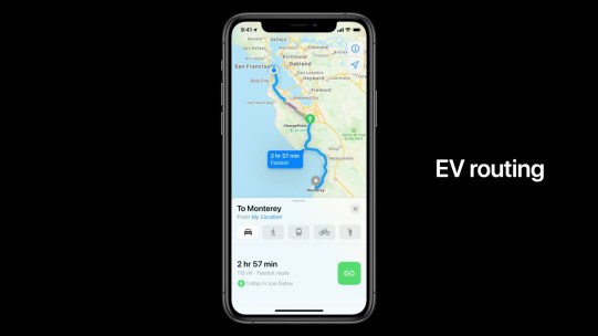 Apple Maps are Getting Updated Map View For Cycling and EV Users