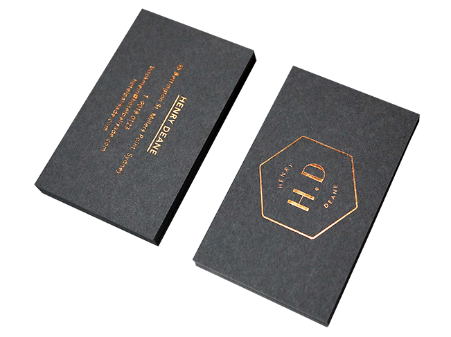 Grey Business Cards