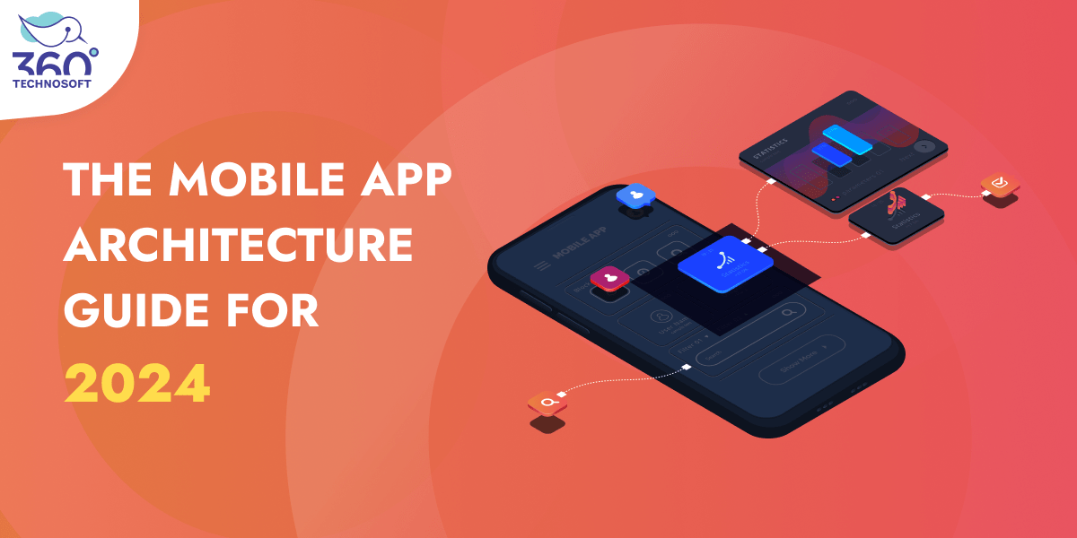 feature image of Mobile App Architecture blog 360 degree technosoft