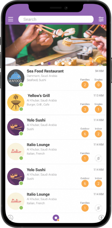 EXPLORE NEW RESTAURANTS